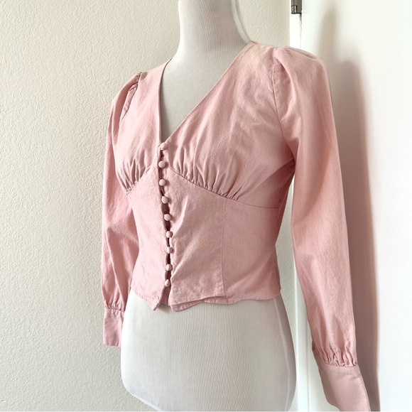 Shade of Blonde Pink Top - Picture 2 of 6